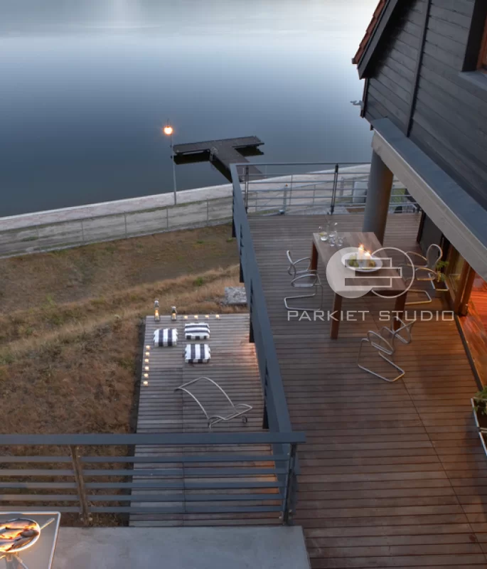 Tatajuba hardwood deck board