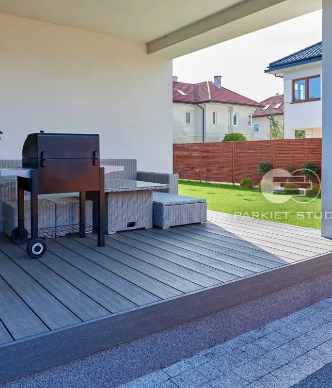 DESKA KOMPOZYTOWA SZARA