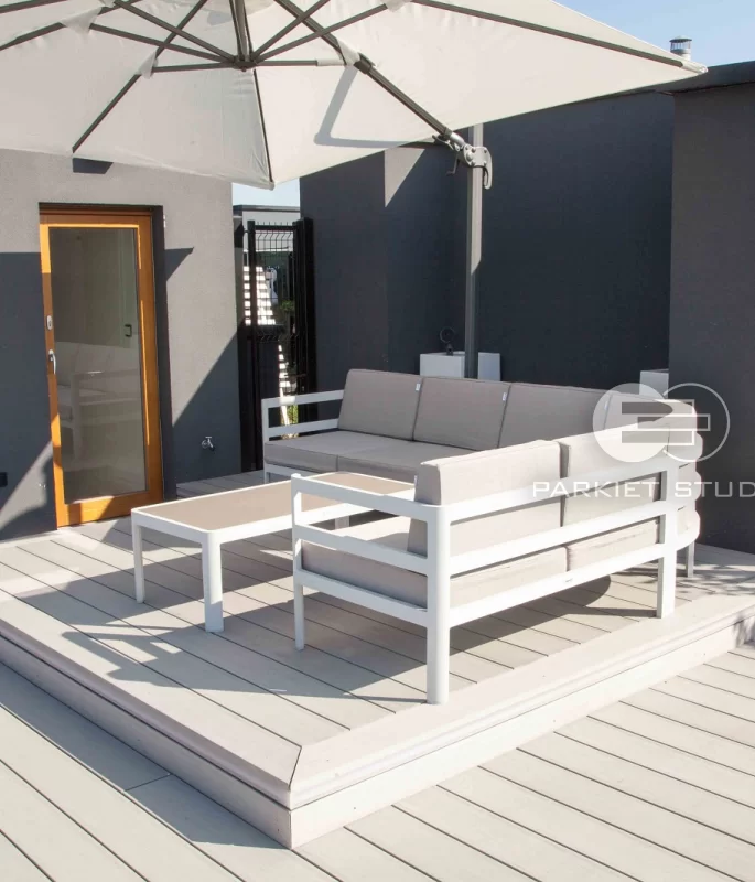 DESKA KOMPOZYTOWA SZARA